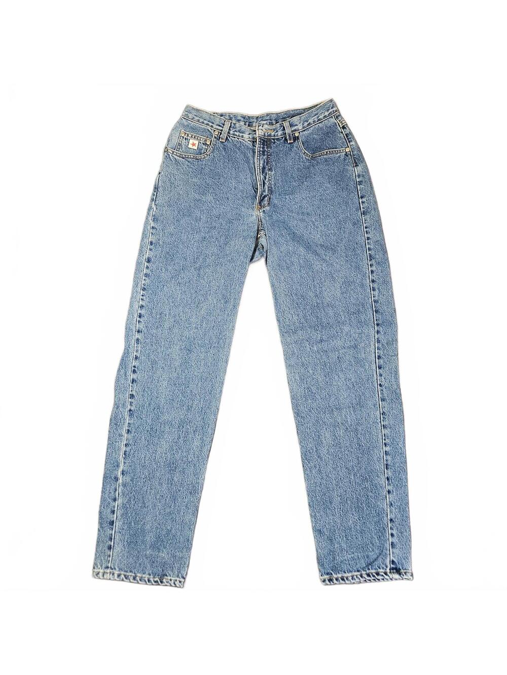 Rockies Relaxed Jeans Waist 30 Blue Vintage Denim Straight Leg Made in USA